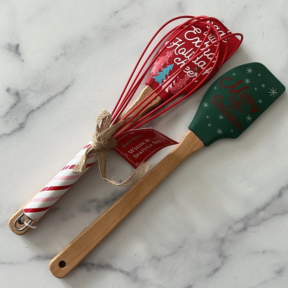 Whisk + 2 Spatulas, Red & Green New w/Tag - Picture 4 of 10